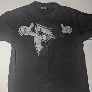 Famous Stars And Straps Mens Black Thumbs Up Large